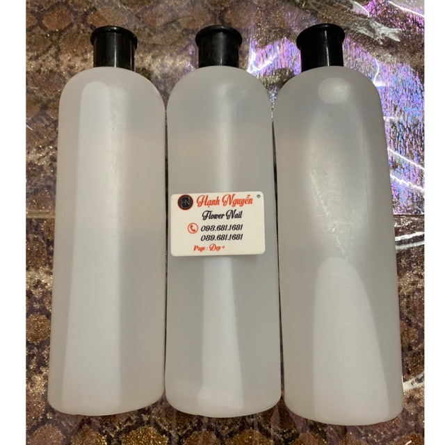 Liquid Trắng Không ngả màu bột trắng, Liquid Tím thường 500ml, 1000ml