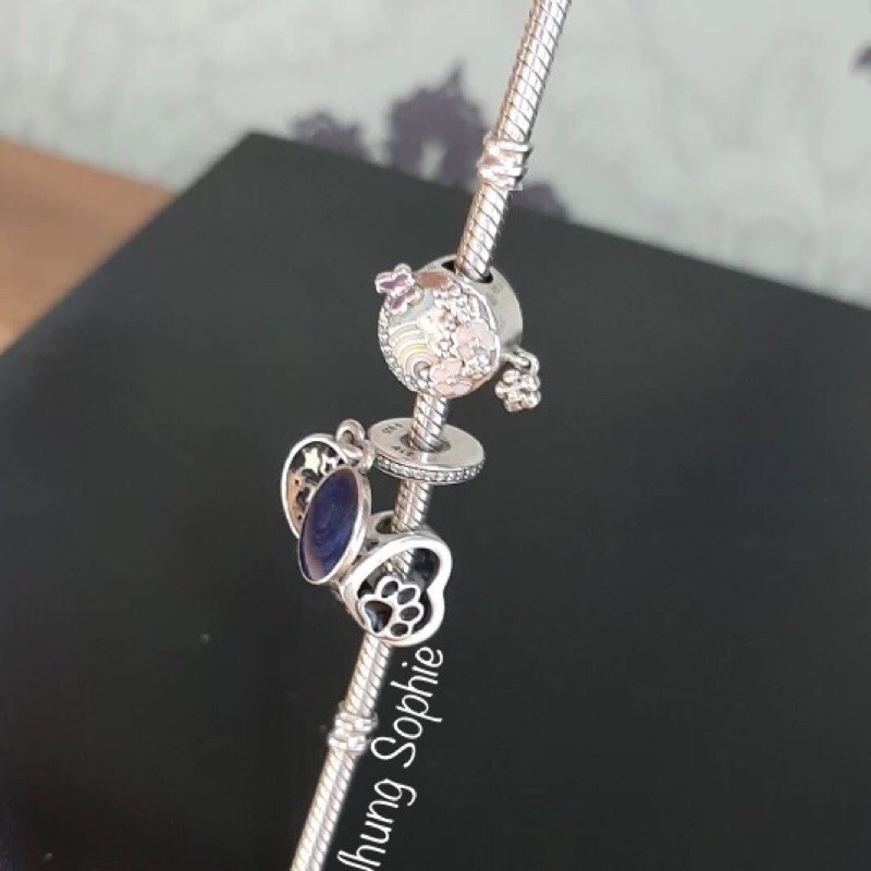 Chặn charm silicon loại nhỏ giúp cố định charm trên thân vòng