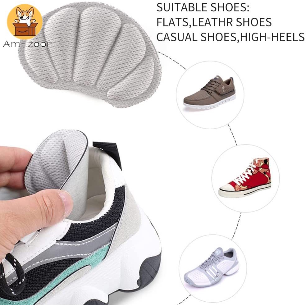 Miếng Lót Gót Giày Mềm Tự Dính Bảo Vệ Cho Nam Và Nữ