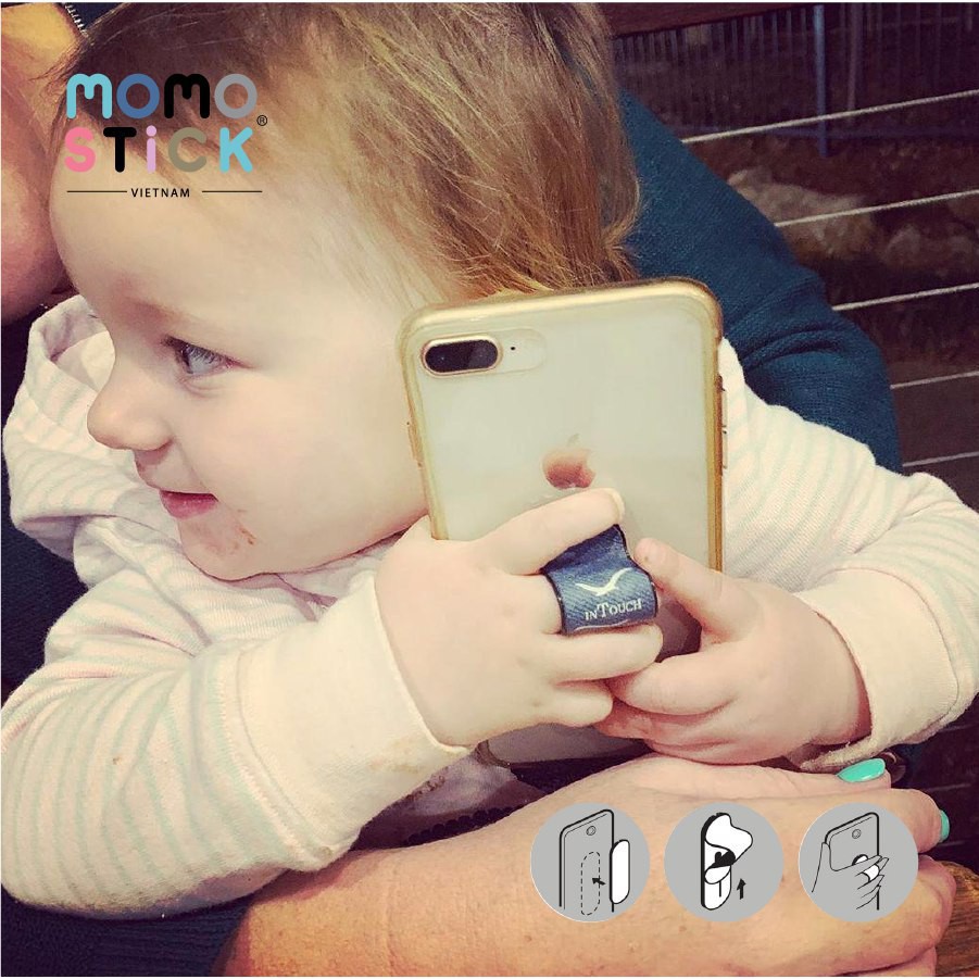 Giá Đỡ ĐT Đa Năng 7 in 1 Momostick Chính Hãng_Bảo Hành Trọn Đời_iring dt, móc giữ điện thoại iring_Silicon | BigBuy360 - bigbuy360.vn