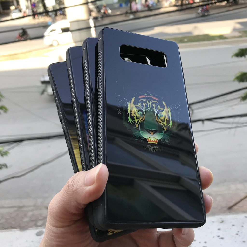 Ốp kính dạ quang 3D cho Samsung S8/ Samsung S8+/ Samsung S9/ Samsung S9+/ Samsung Note 8/ Samsung Note 9