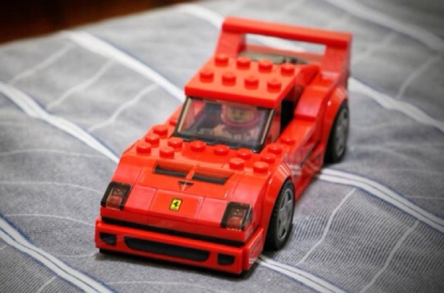 Ảnh thật 🌺🌺 Lắp Ráp Speed Champion Lari Bela 11253 Siêu Xe Đua Ferrari F40 🌺🌺