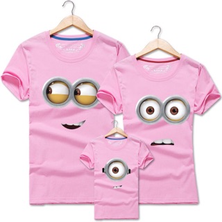 Áo đôi gia đình Minion