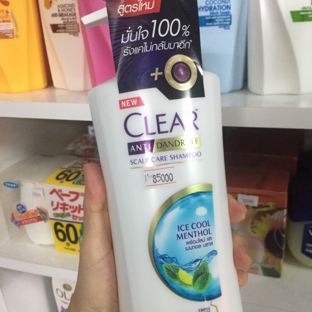 Dầu gội Clear Bạc Hà Thái Clear Danruff Shampoo