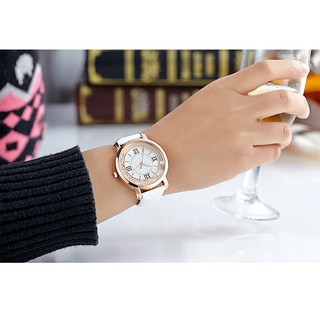 (Shoppee trợ giá) Đồng hồ pha lê nữ hale 300