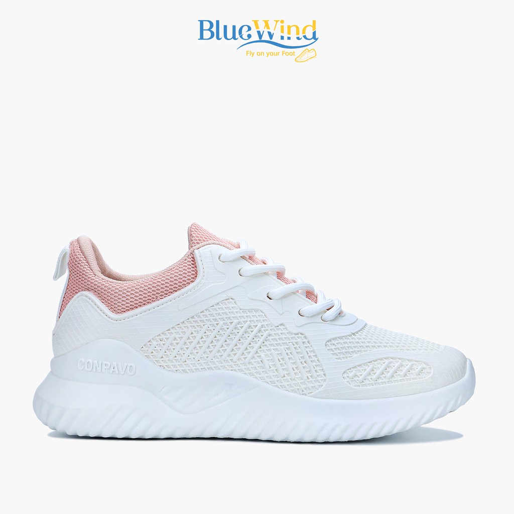 Giày Thể Thao Nữ Đế Cao Da Mềm Kiểu Dáng Hàn Quốc BLUEWIND 68406 - Hàng mới về