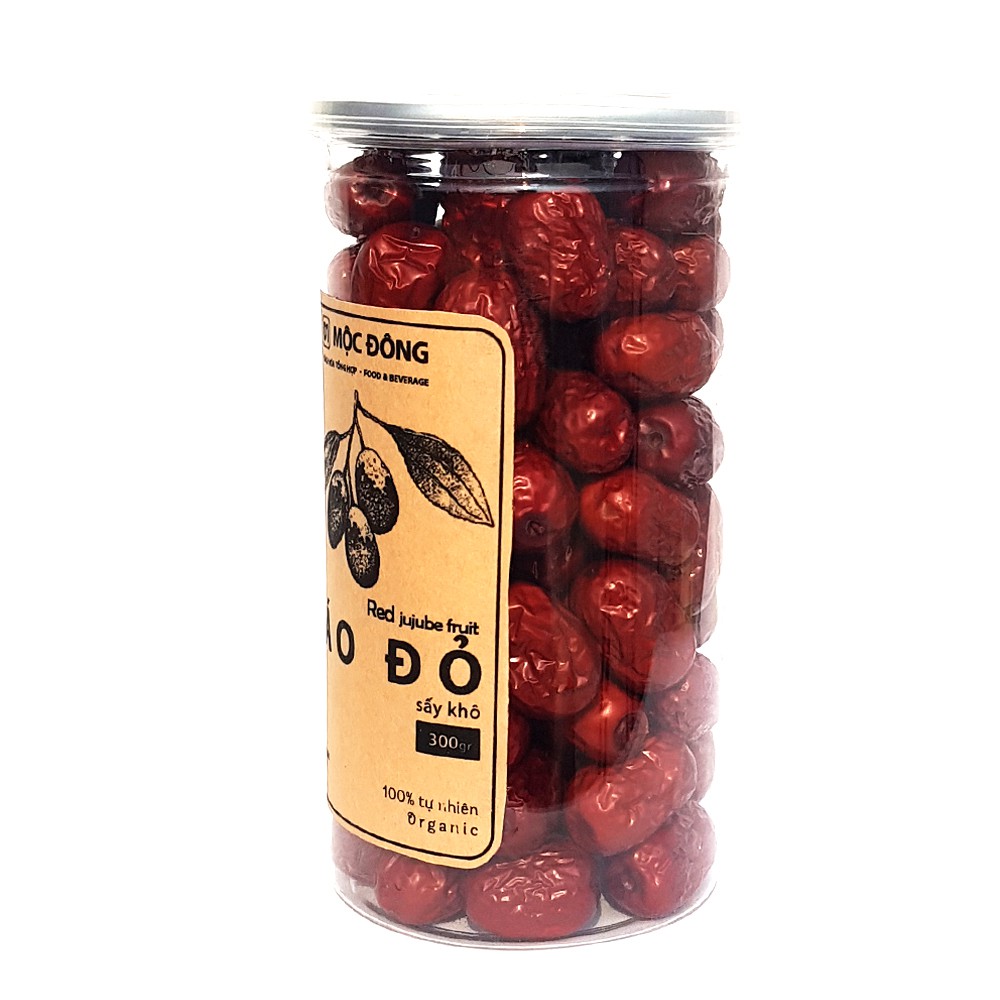 Táo đỏ Tân Cương quả to ngon ngọt hộp 300gr vitamin tự nhiên tốt cho gan mật, dưỡng huyết an thần, làm đẹp, hấp thu chất