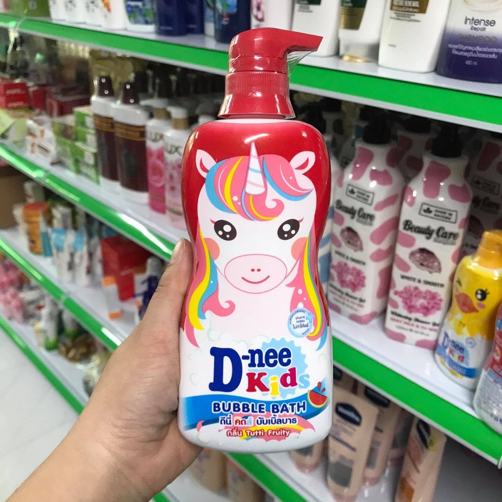 Sữa tắm gội Dnee Kid hình thú Thái Lan (400ml)