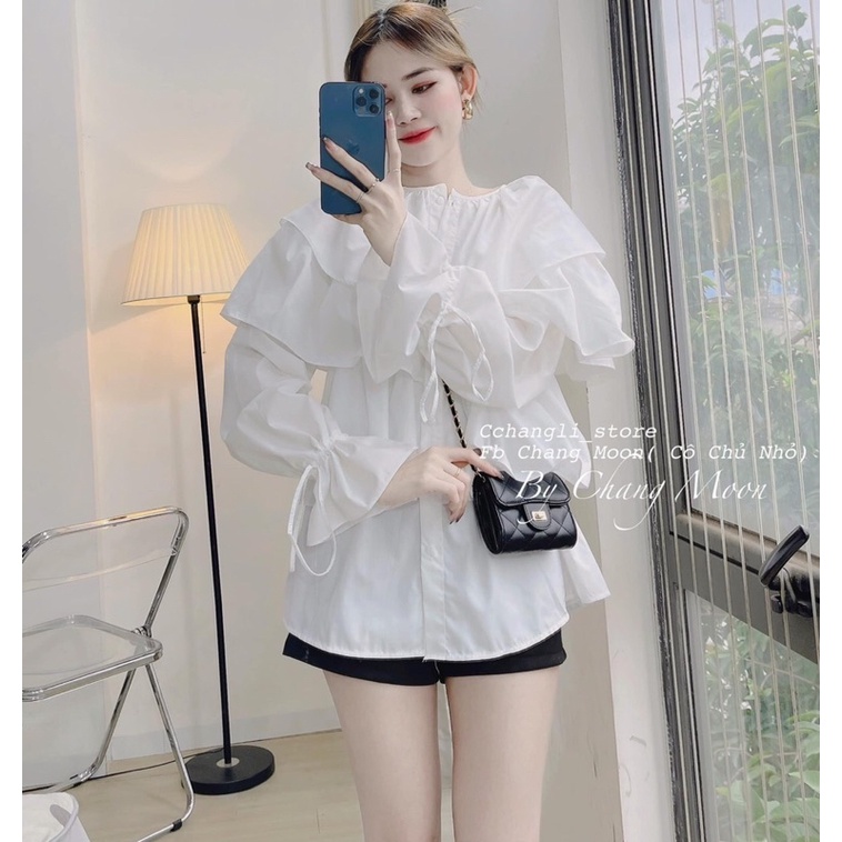 Áo Bèo Tầng Thô Lụa