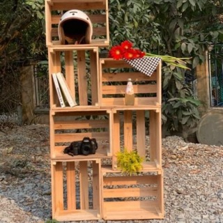 HỘP GỖ PALLET TRANG TRÍ