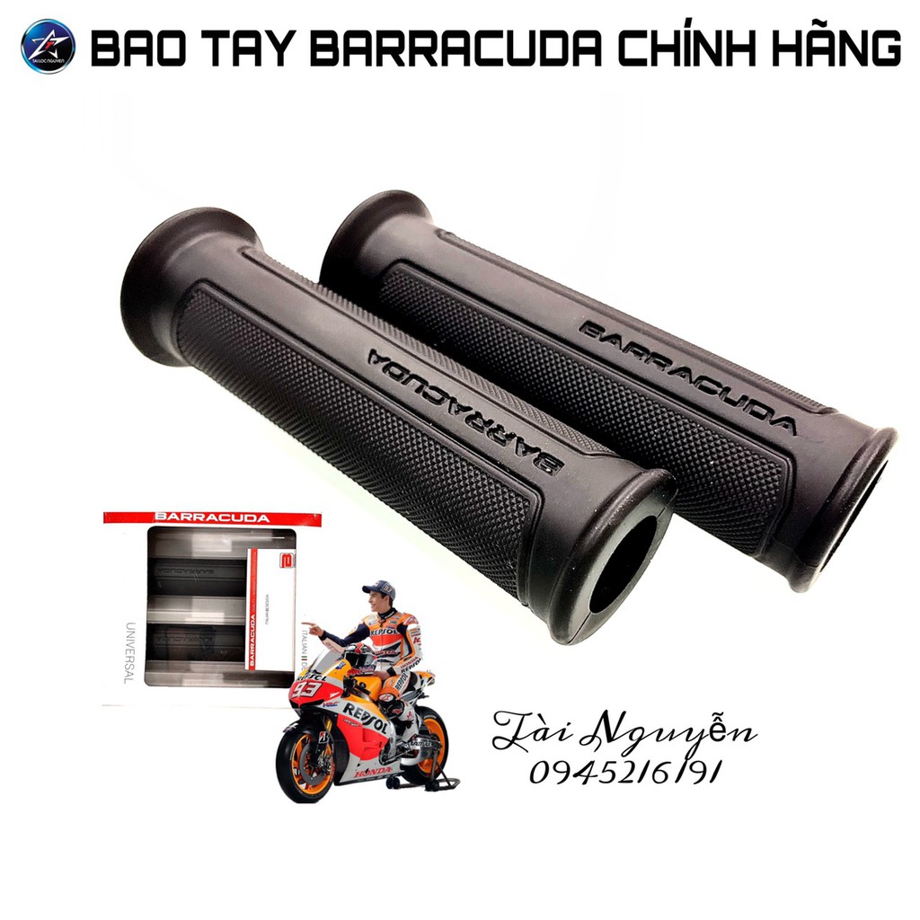 BAO TAY BARRACUDA CHÍNH HÃNG CHO XE MÁY