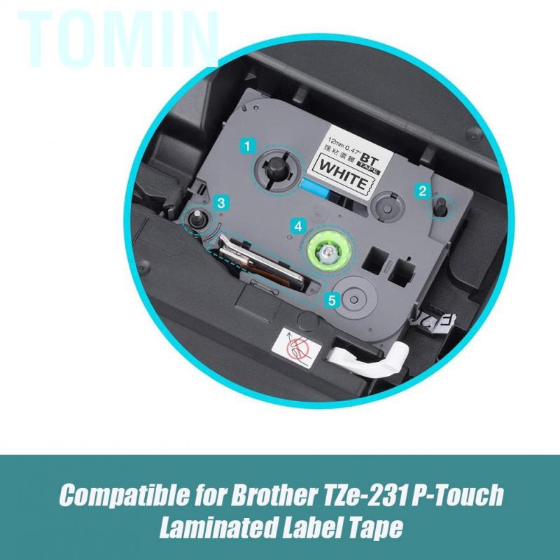 Băng Nhãn Dán 12mm Cho Máy In Brother Tze-131 P-Touch | BigBuy360 - bigbuy360.vn