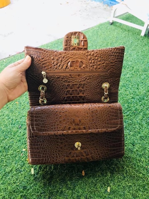 Túi công sở dập vân sấu cao cấp | BigBuy360 - bigbuy360.vn