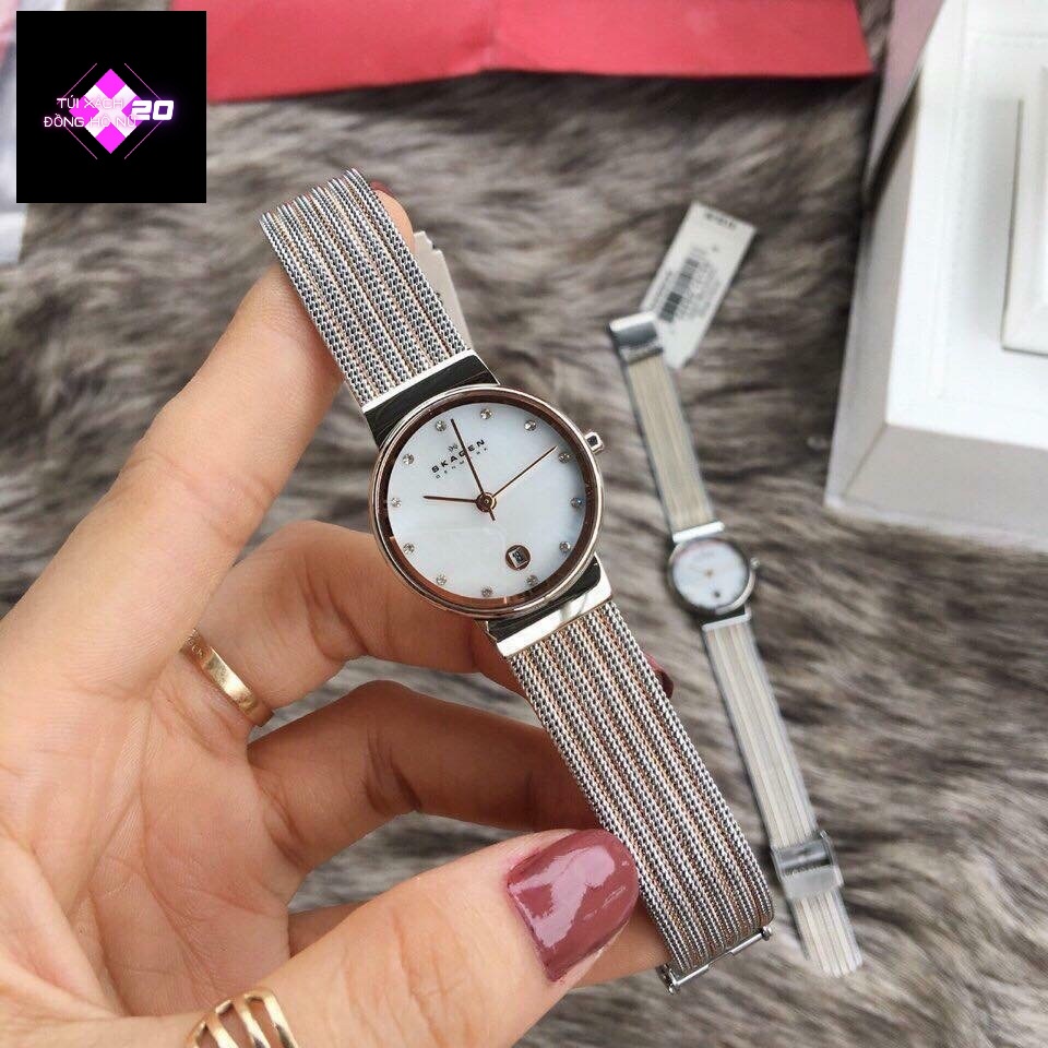 Đồng Hồ Nữ Skagen SK 355SSGS