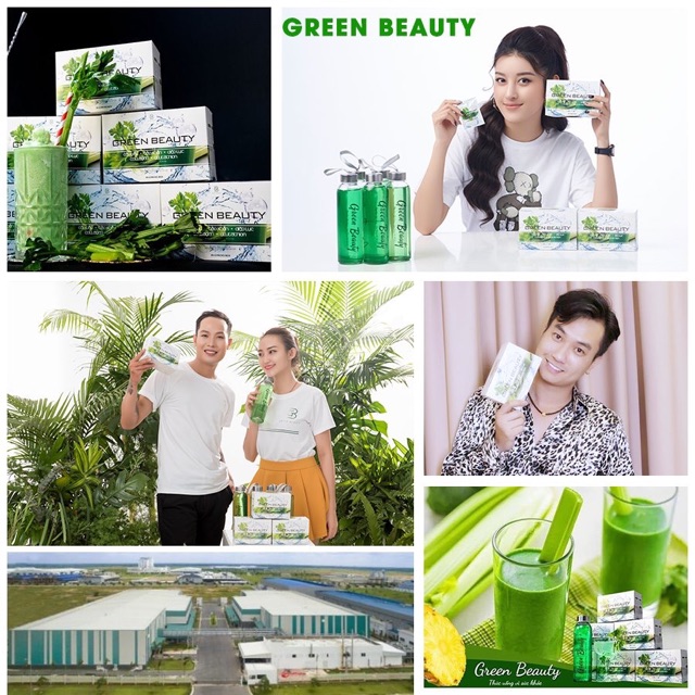 [Mẫu mới] Green Beauty -Nước ép tinh chất cần tây( Rẻ nhât shopee) | BigBuy360 - bigbuy360.vn