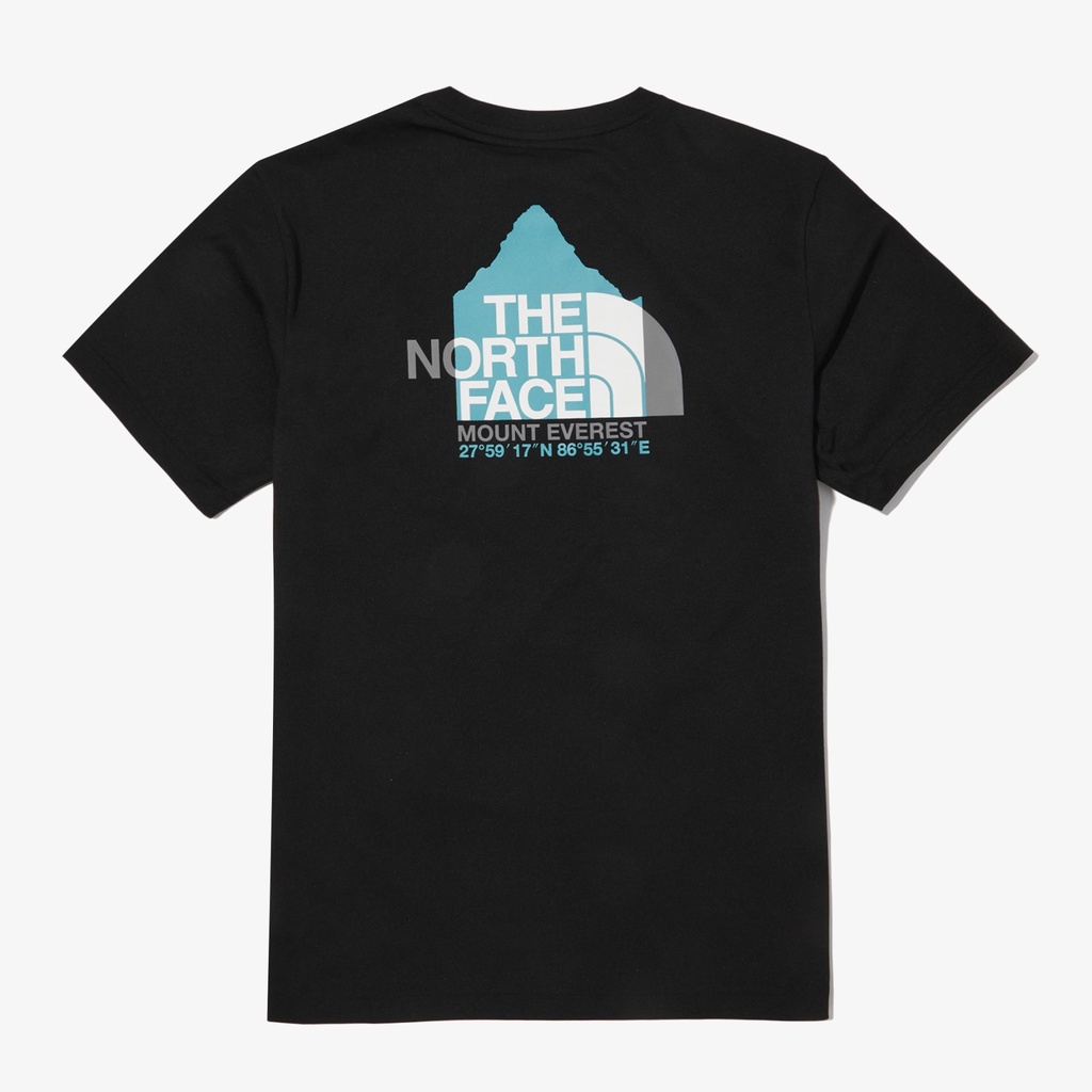 Áo Thun Tay Ngắn Cổ Tròn Dáng Rộng In Chữ THENORTHFACE / north new Backpeak Cá Tính Cho Nam Và Nữ