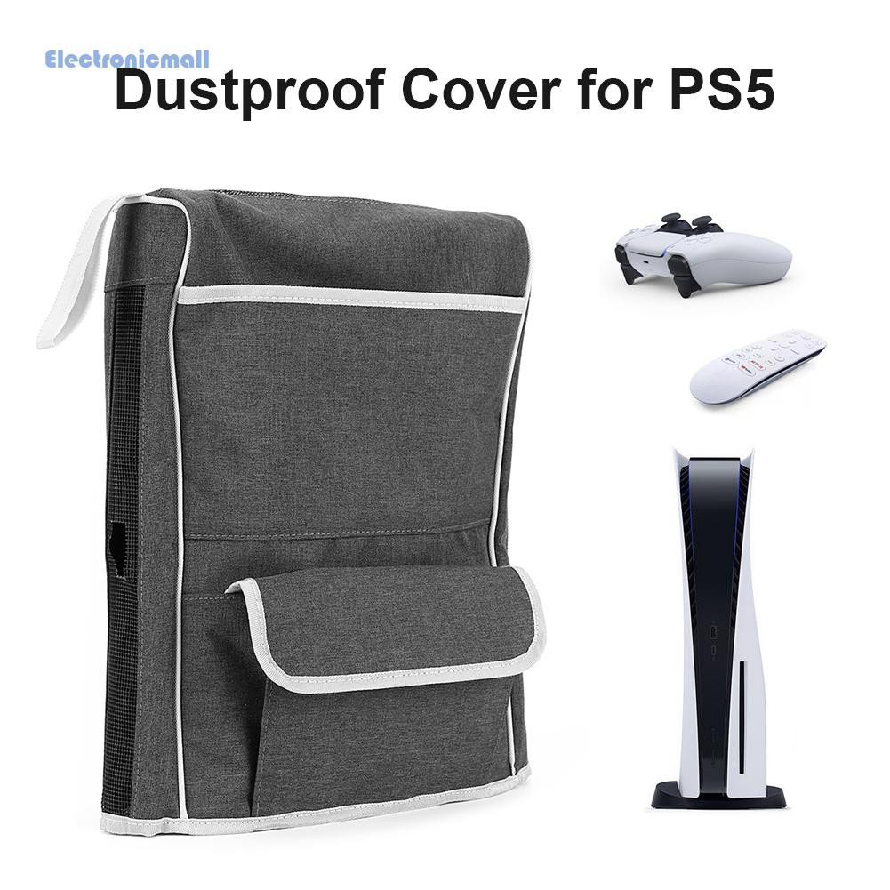 ElectronicMall01 Washable Dust Cover for PS5 Anti Scratch Sleeve with 12 Game Disc Pockets | BigBuy360 - bigbuy360.vn