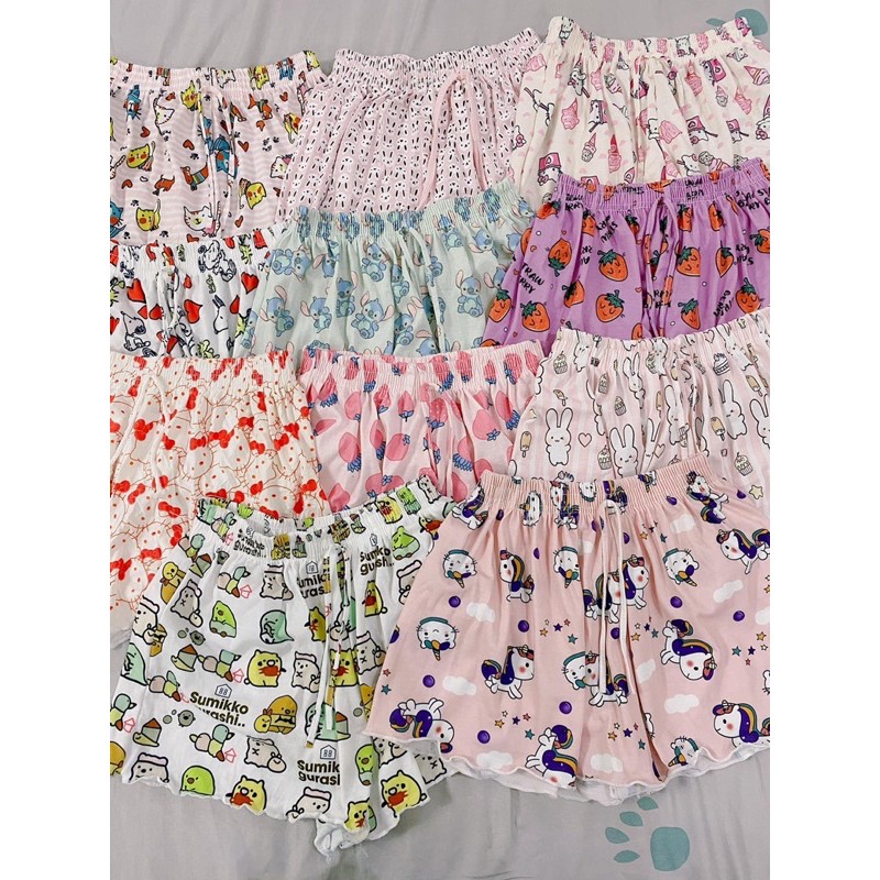 Quần đùi thun cotton đẹp qccc