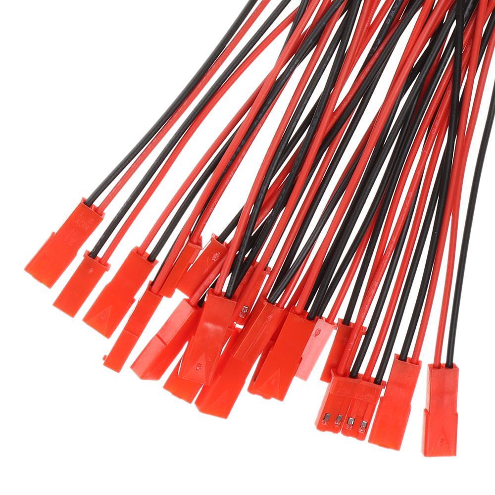 KUNHEV Set 10 Cặp Dây Nối Pin 2 Chấu Cho Đèn Trần RC