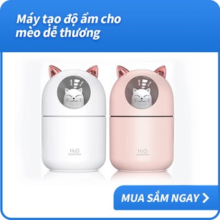 Máy Phun Sương Tạo Ẩm Không Khí Mini Hình Thú Cưng Đáng Yêu