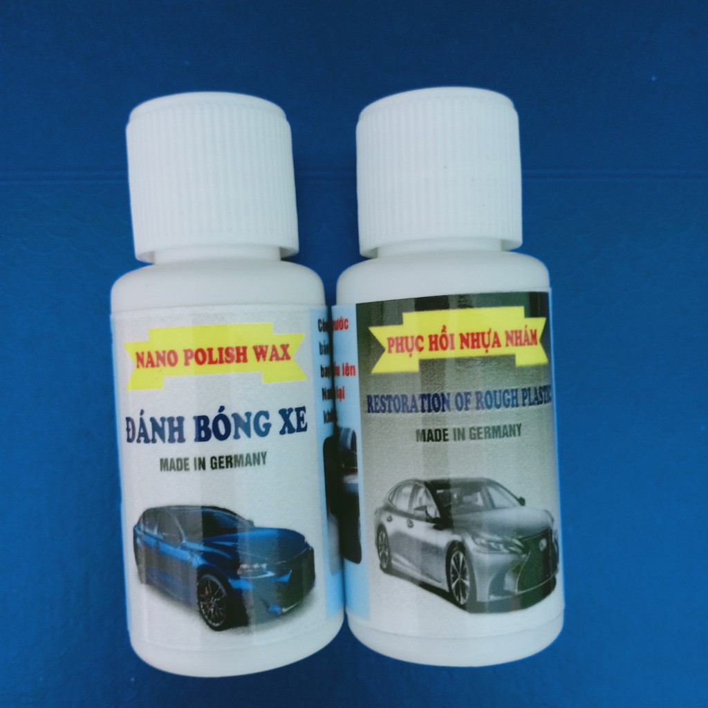 Lọ đánh bóng nhựa sơn và lọ phục hổi nhựa nhám