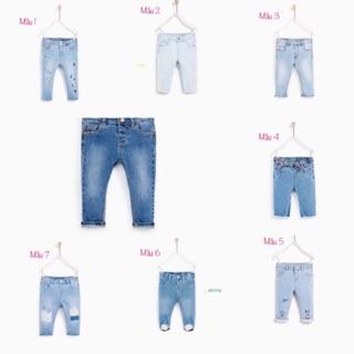 [ZARA AUTH] Quần jeans Zara bé gái nhiều mẫu