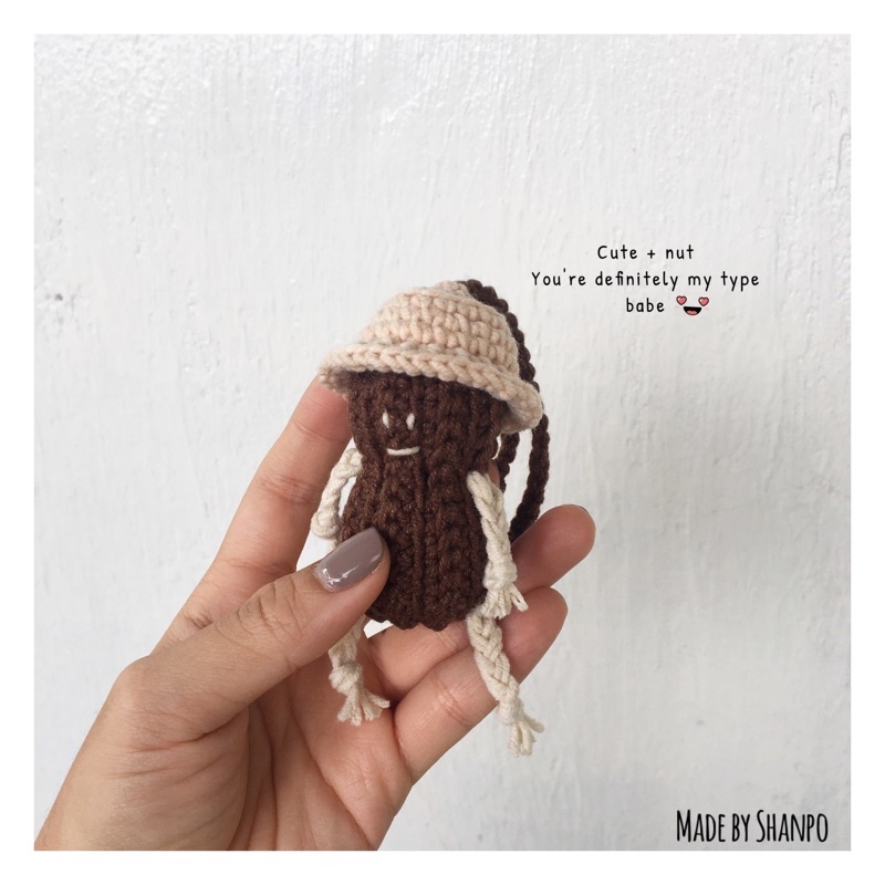 Bé đậu treo túi handmade