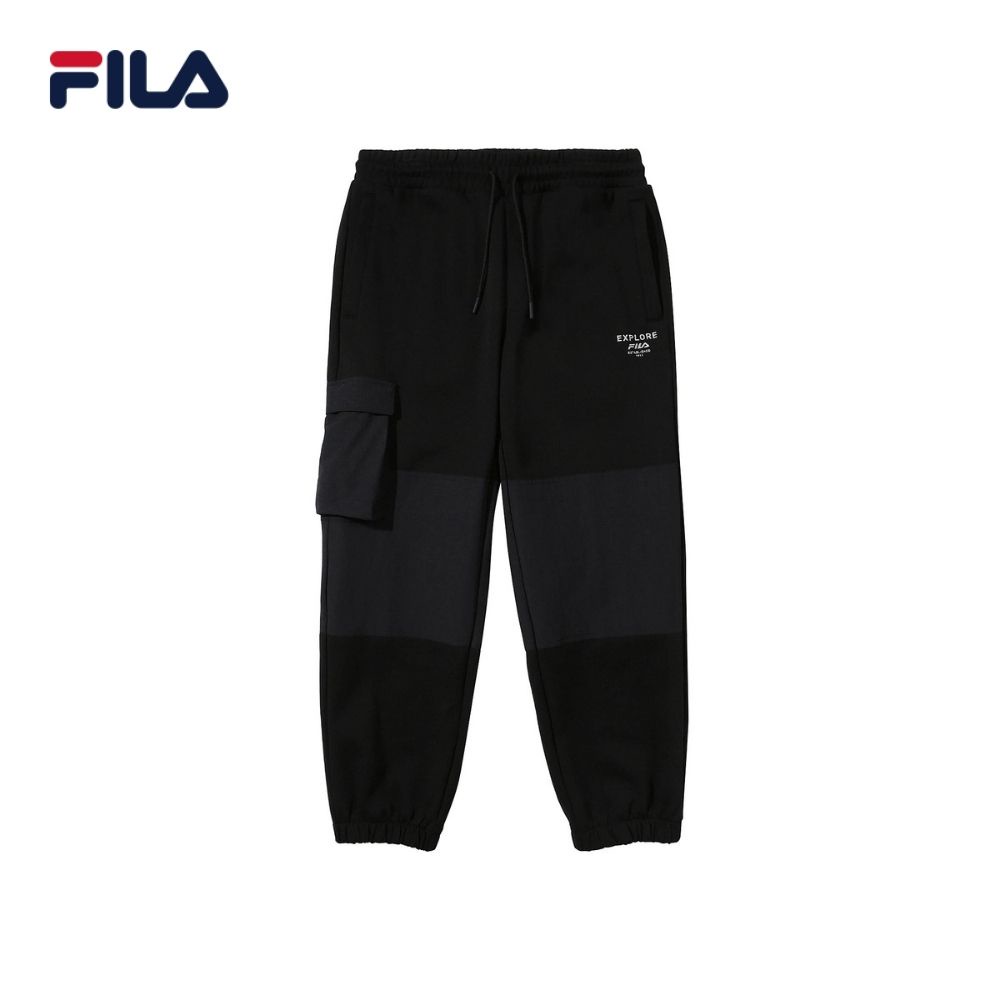 Quần dài unisex Fila Explore Woven - FS2FPD1E01X-BLK