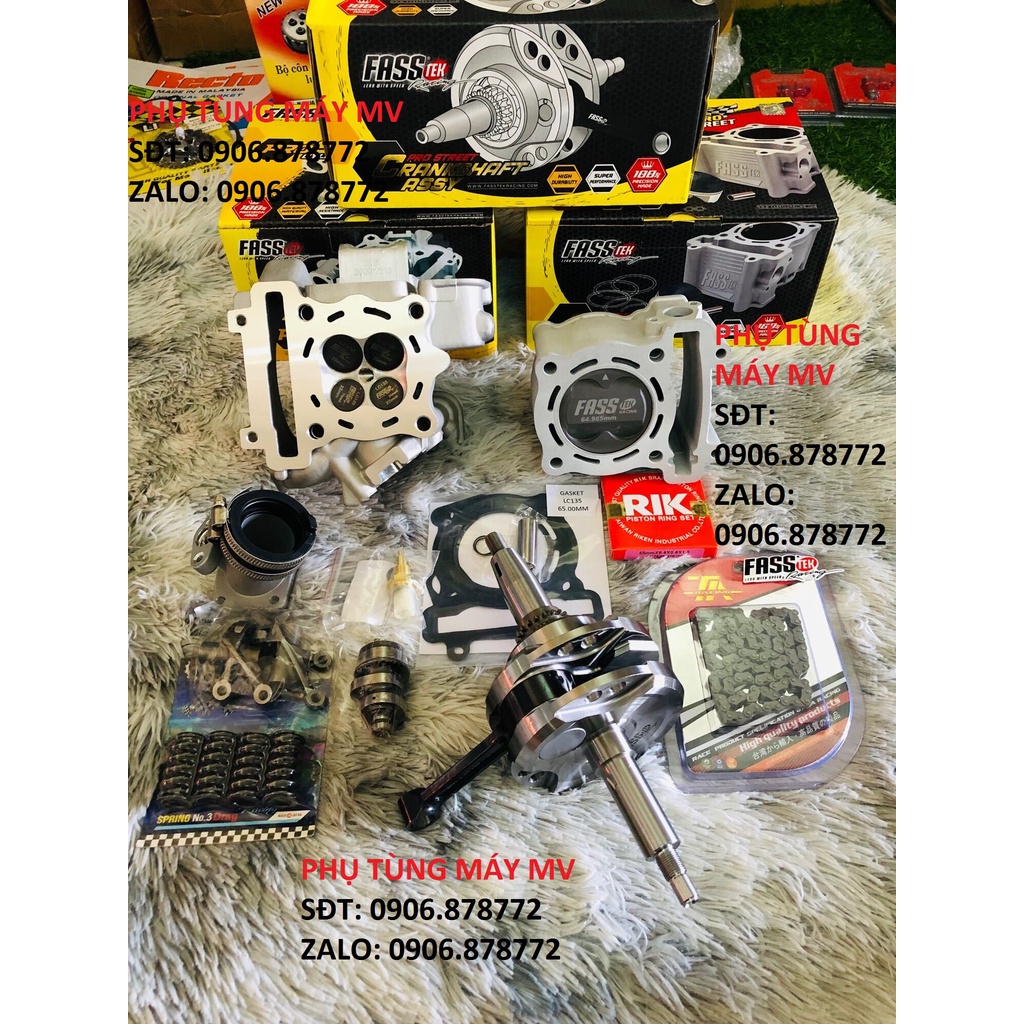 Combo 65 dên cộng 1.5li cho xe Ex135/150. Full FASSTek