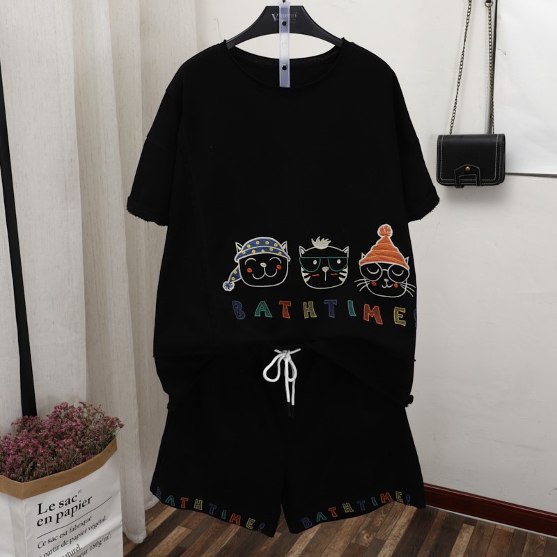 BỘ ĐÙI NỮ CHẤT COTTON 100% IN HỌA TIẾT CUTE NĂNG ĐỘNG N29 | BigBuy360 - bigbuy360.vn