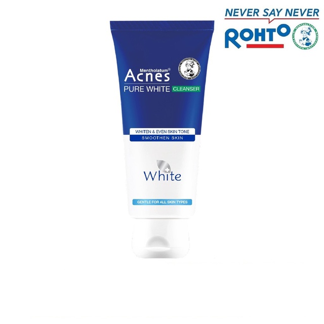Sữa rửa mặt dưỡng trắng và ngăn ngừa mụn Acnes Pure White Cleanser 100g | BigBuy360 - bigbuy360.vn