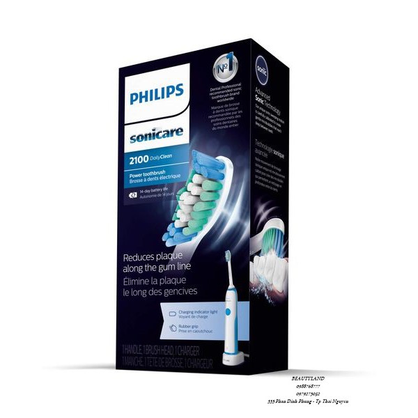 Bàn chải điện Philips Sonicare DailyClean 2100 Electric Toothbrush