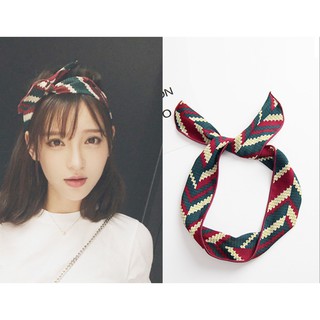 Headband tai thỏ 3 màu kiểu Hàn Quốc