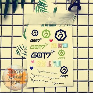 Hình xăm BTS , GOT7 , WANNA ONE