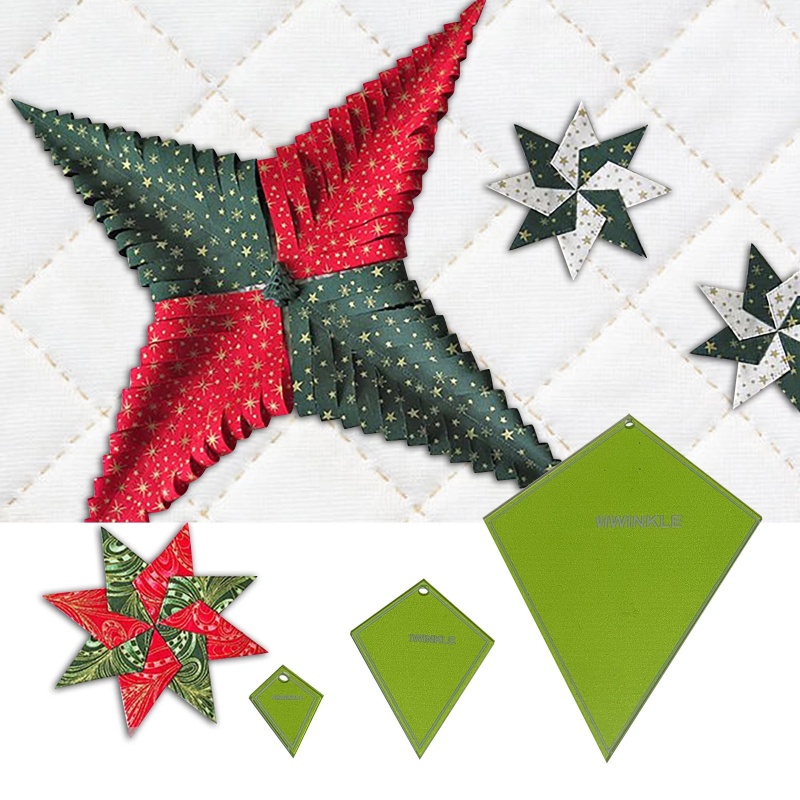 Bộ 3 Thước Đo Cắt Vải May Có Thể Tái Sử Dụng Cho Thợ May