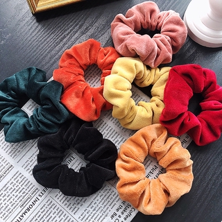 Giày Nhung Cột Dây Màu Kẹo Ngọt Phong Cách Hàn Quốc