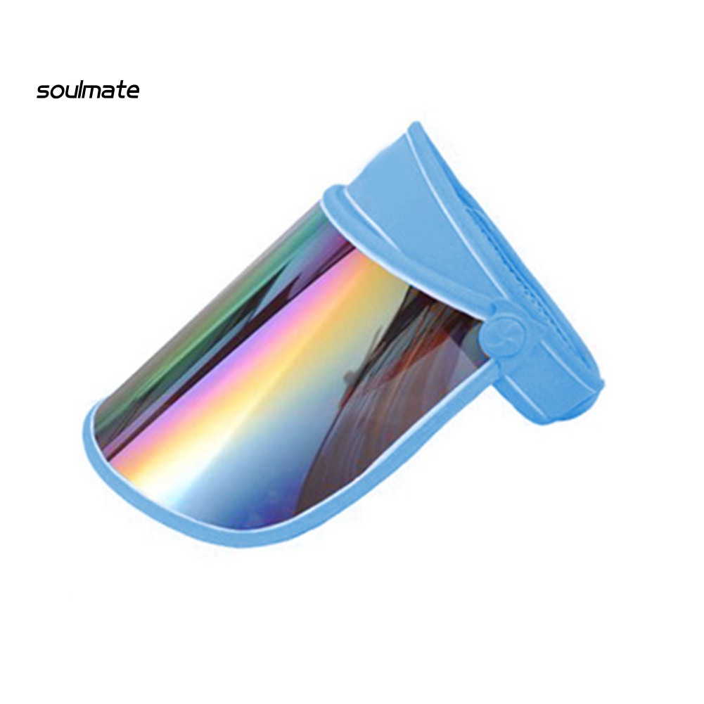 Mũ Lưỡi Trai Có Gương Bảo Vệ Chống Tia UV Khi Chơi Thể Thao Ngoài Trời