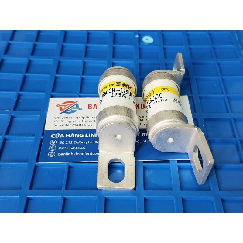 660GH-125ULTC Cầu chì HINODE 125A 660V 93x20x28mm