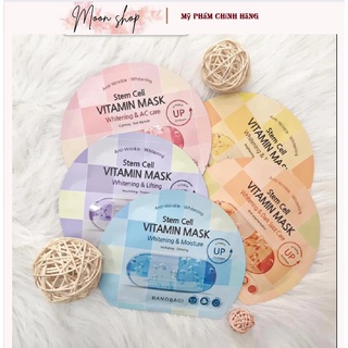 Mặt nạ banobagi stem cell vitamin mask hàn quốc, mặt nạ giấy vitamin banobagi stem cell vitamin mask 30g