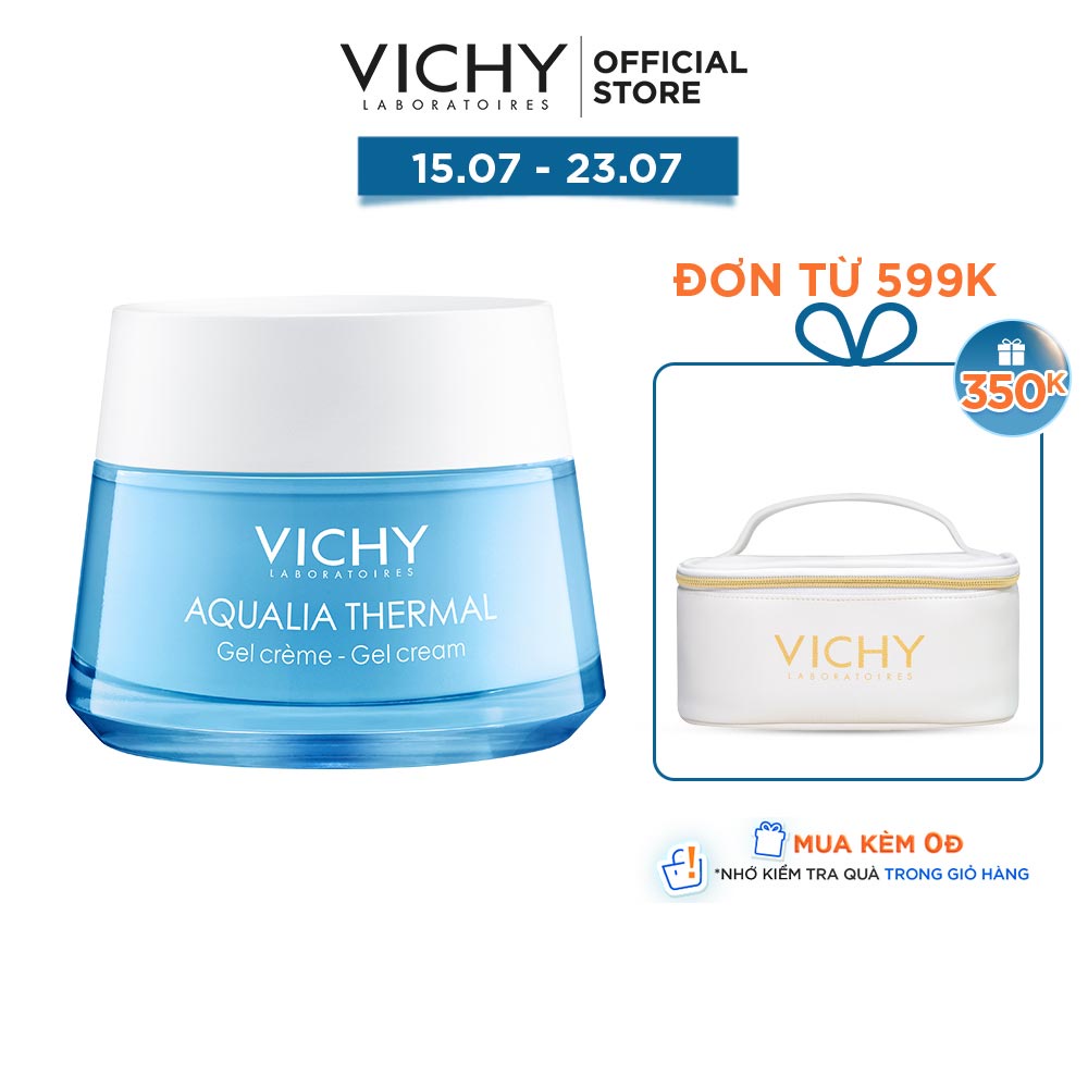 Kem dưỡng ẩm và cung cấp nước dạng gel giúp da trông mịn màng, tươi sáng hơn Vichy Aqualia Thermal Cream-Gel 50ml | BigBuy360 - bigbuy360.vn