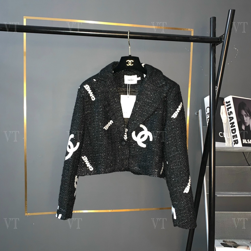 Áo Vét CHANEL Size M L.