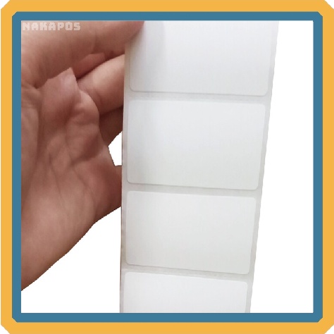 Giấy in tem trà sữa dán ly, bóc là dán KT 50X30