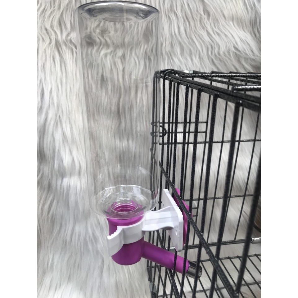 Bình nước tự động, bình nước treo chuồng tặng kèm bình nước 500ml