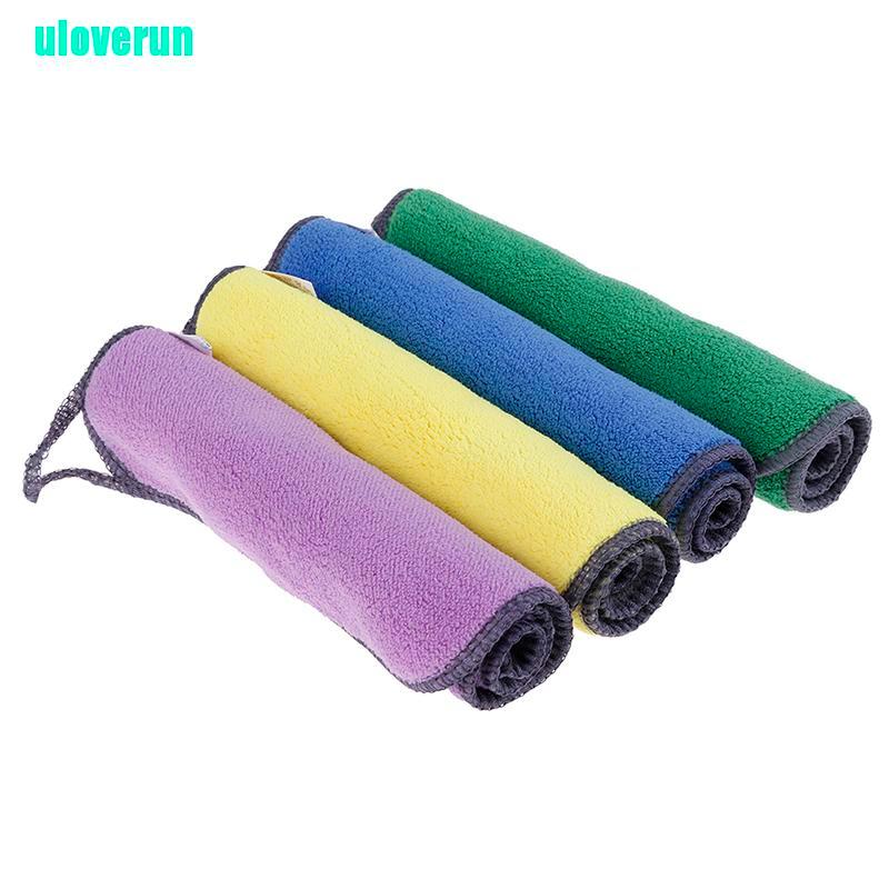 Khăn Lau Xe Hơi Vải Nhung San Hô Thấm Hút Tốt Tiện Dụng