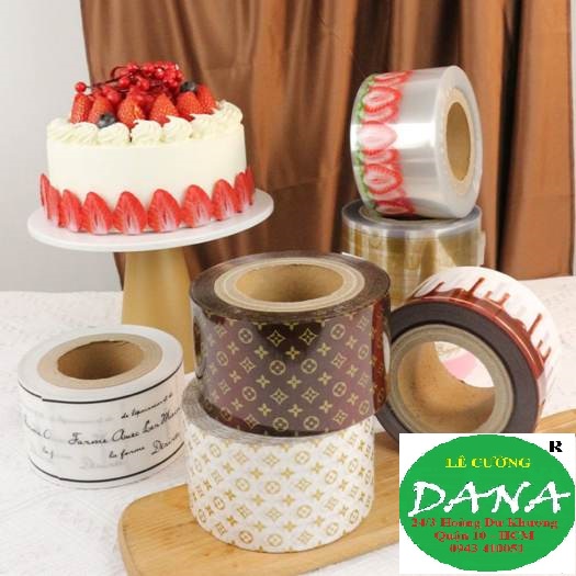 Cuộn Mica bọc thành bánh Mousse ( Nhiều mẫu )