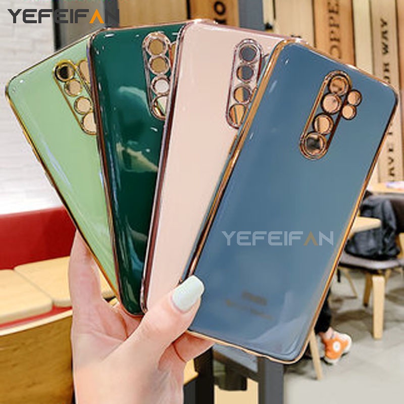Ốp điện thoại cho Samsung Galaxy A03S A02S A02 A52 A22 S20 FE 5G A71 nhựa TPU mềm mạ điện chống va đập