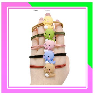 Dây buộc tóc khủng long béo dễ thương Thỏ ngổ ngáo Official
