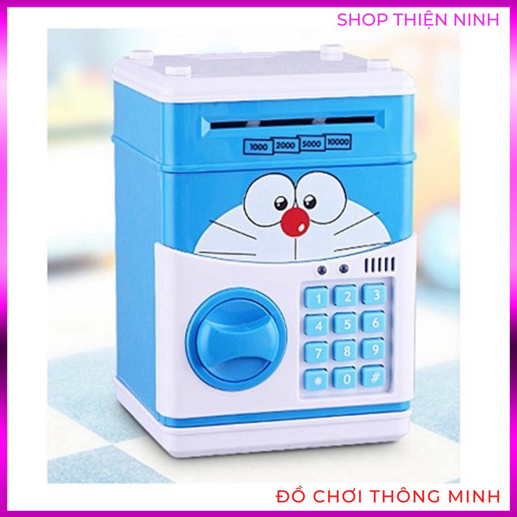 Két sắt mini thông minh cho bé tiết kiệm tiền (LOẠI TO - ĐƯỢC CHỌN MÀU)