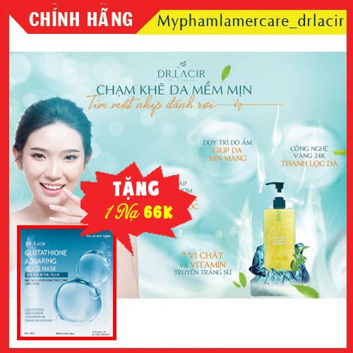 Dr.Lacir💧 Sữa Tắm Trắng Da v7 DrLacir ,giúp da trắng sáng, bảo vệ da,thanh lọc da giúp da mịn màng