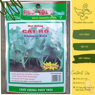 Hạt giống phú nông - cải rổ gói 10g - hạt giống - rau ăn lá